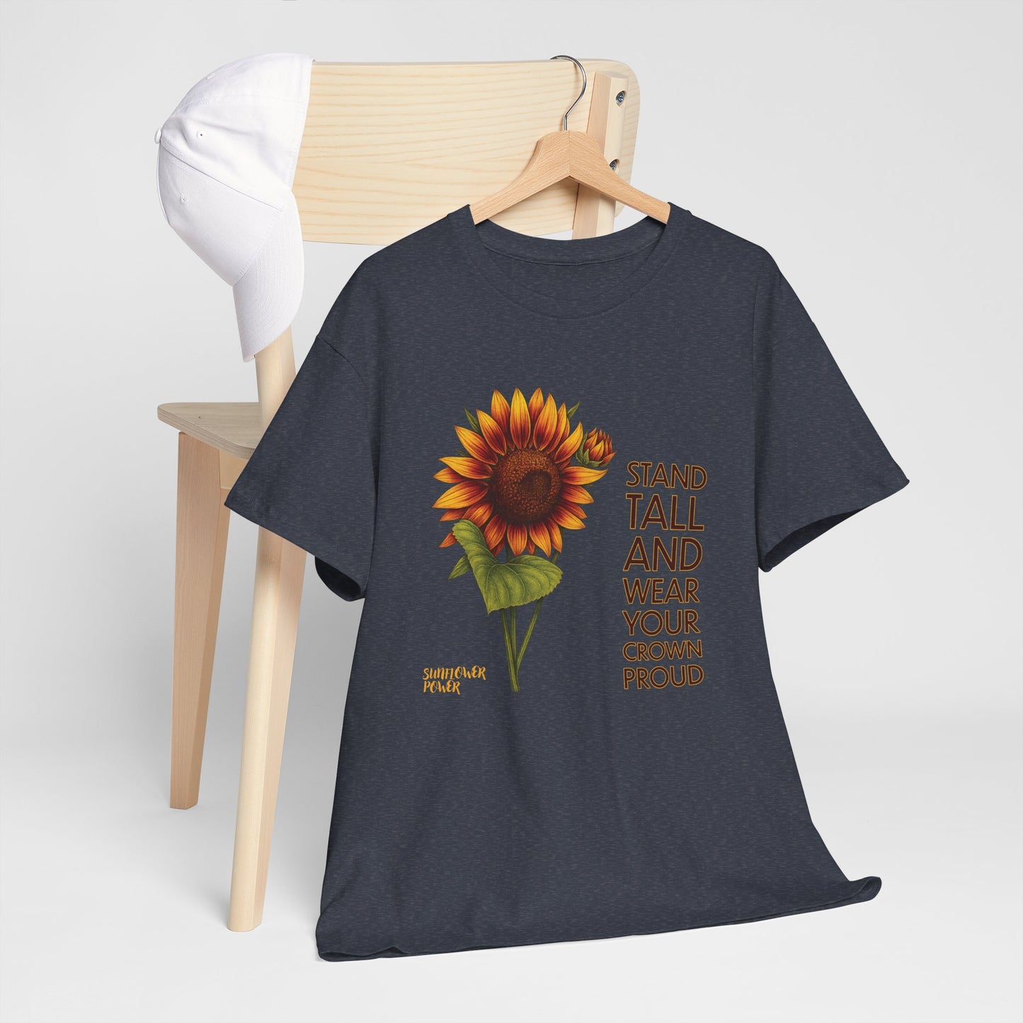 Sunflower Power Tee - Wear Your Crown Proud