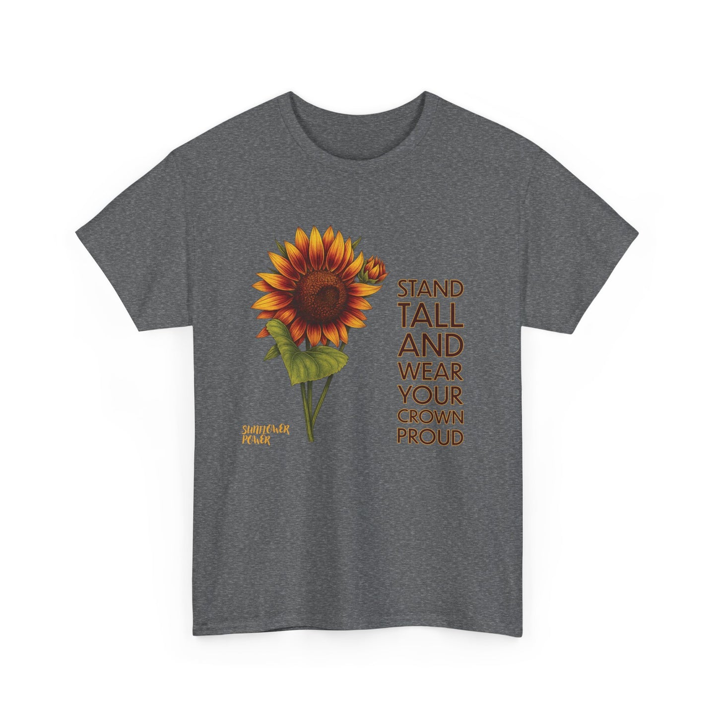 Sunflower Power Tee - Wear Your Crown Proud
