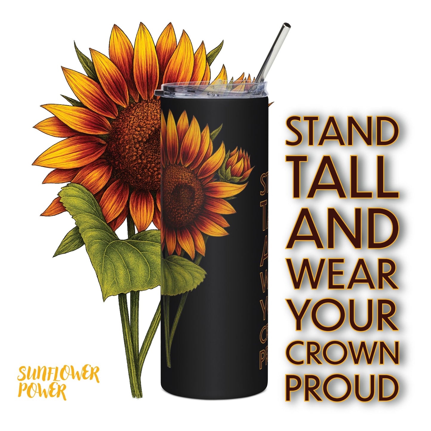 Wear Your Crown Proud 20oz Tumbler