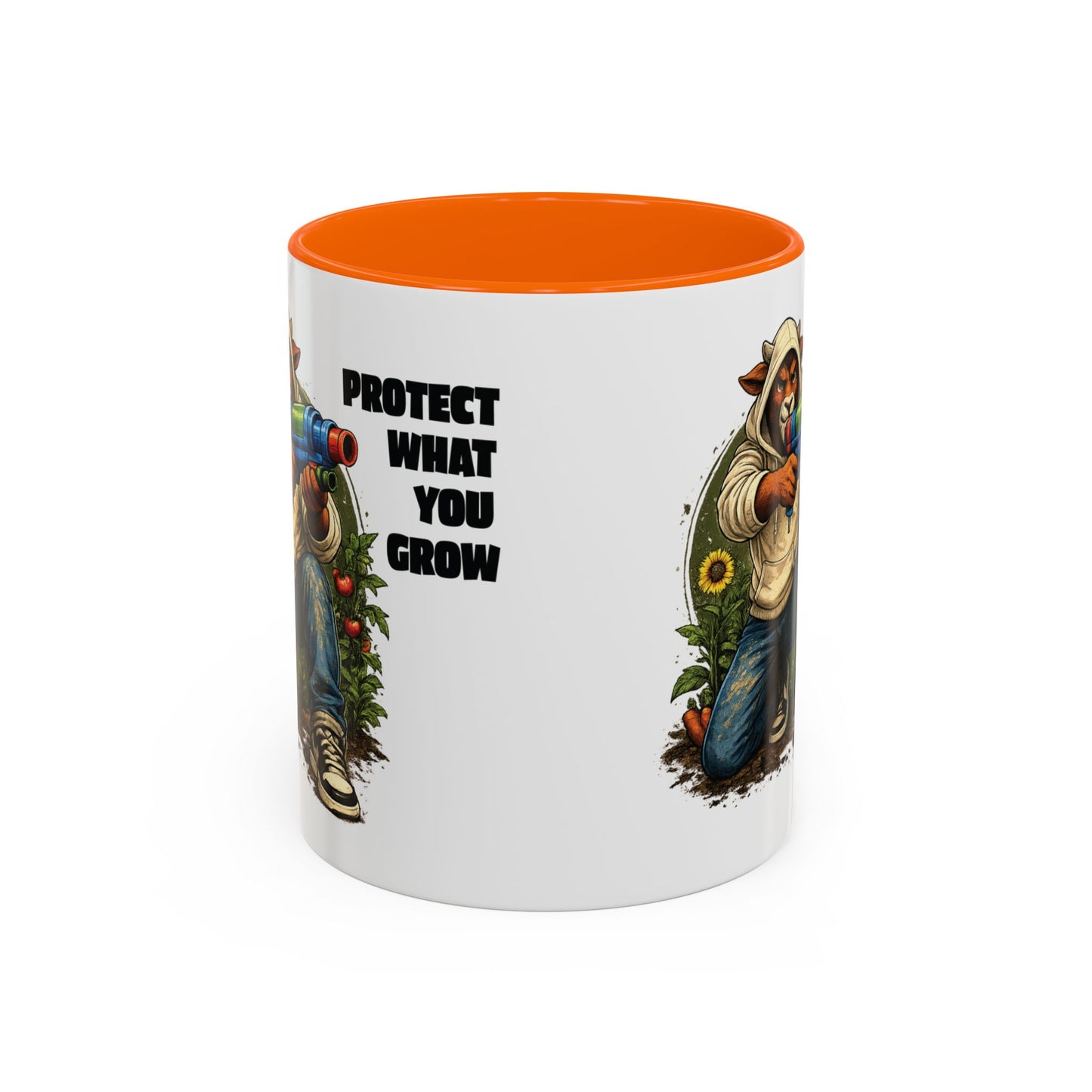 The Goat Protect What You Grow 11 oz Coffee Mug