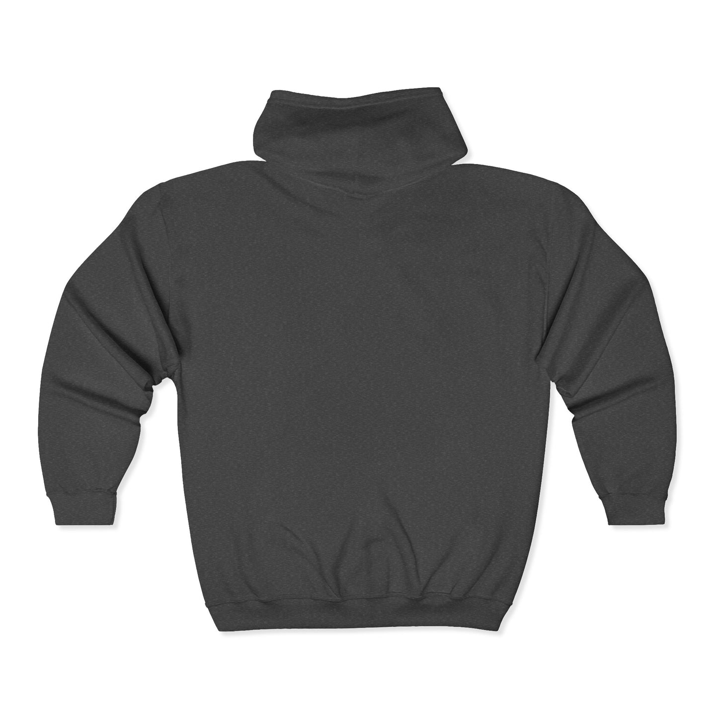 Sunflower Power: Stay Rooted in Fertile Ground - Full Zip Hoodie (Words in White)