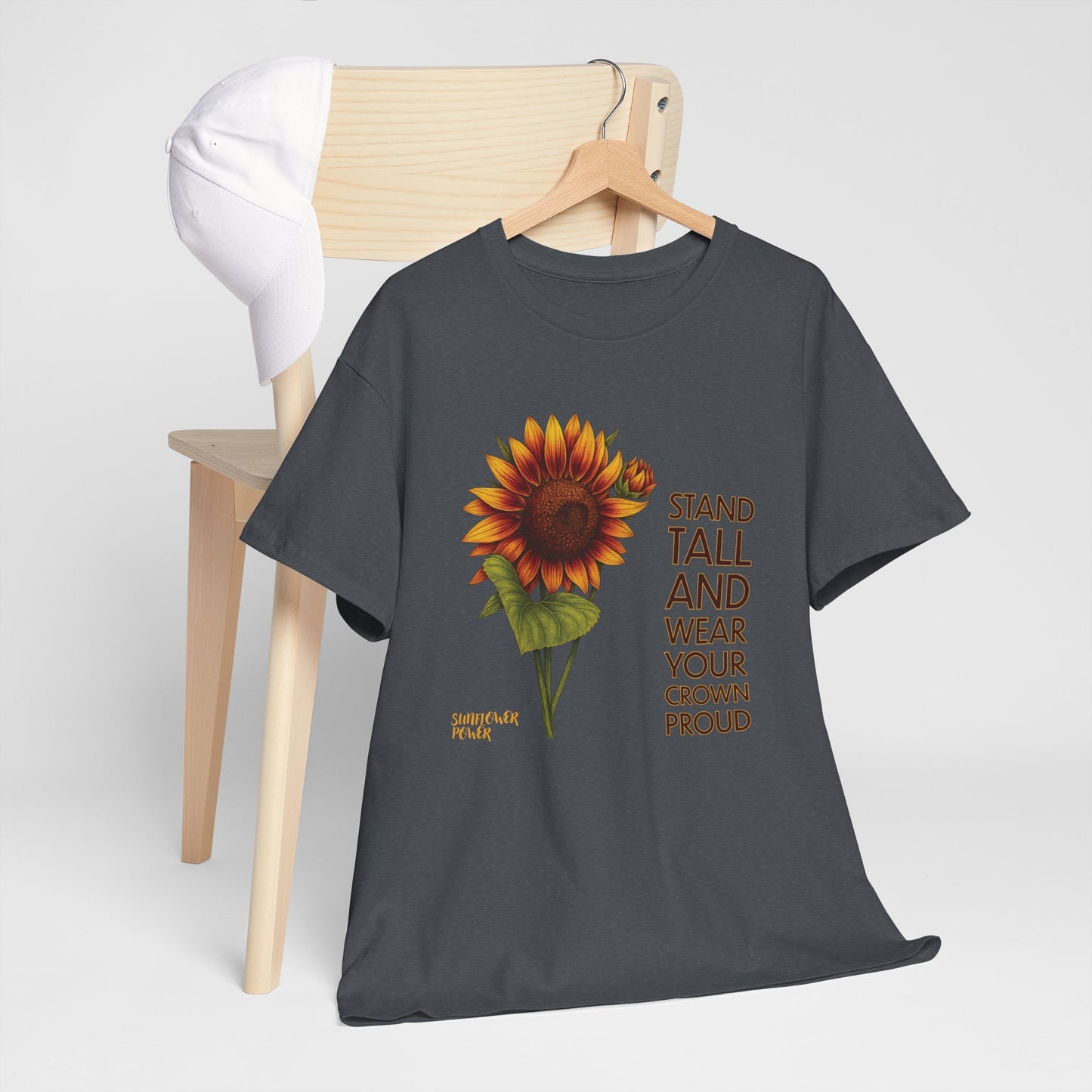 Sunflower Power Tee - Wear Your Crown Proud