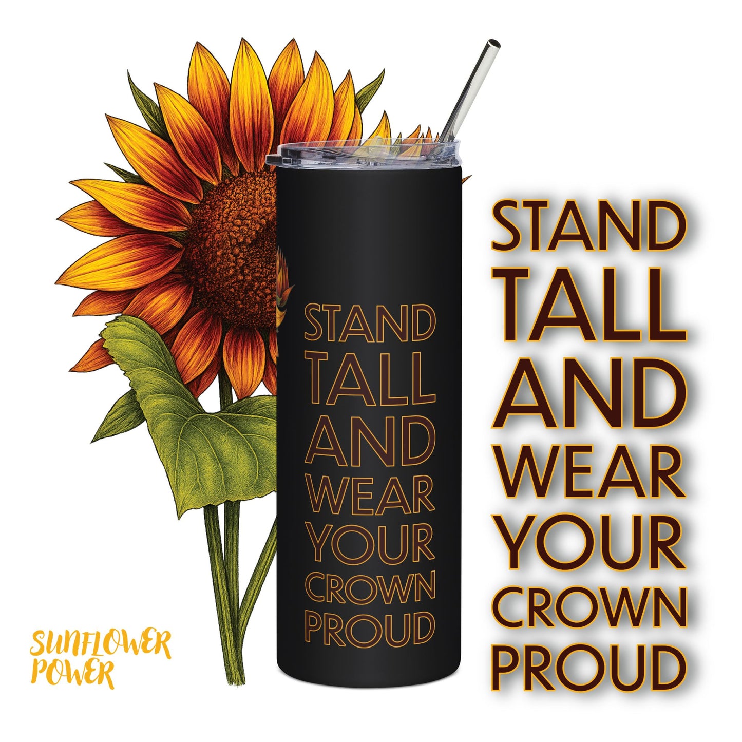 Wear Your Crown Proud 20oz Tumbler