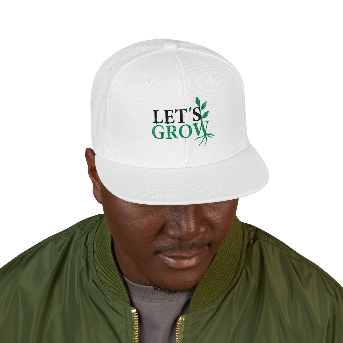 Let''s Grow - Purpose Snapback (Embroidery)