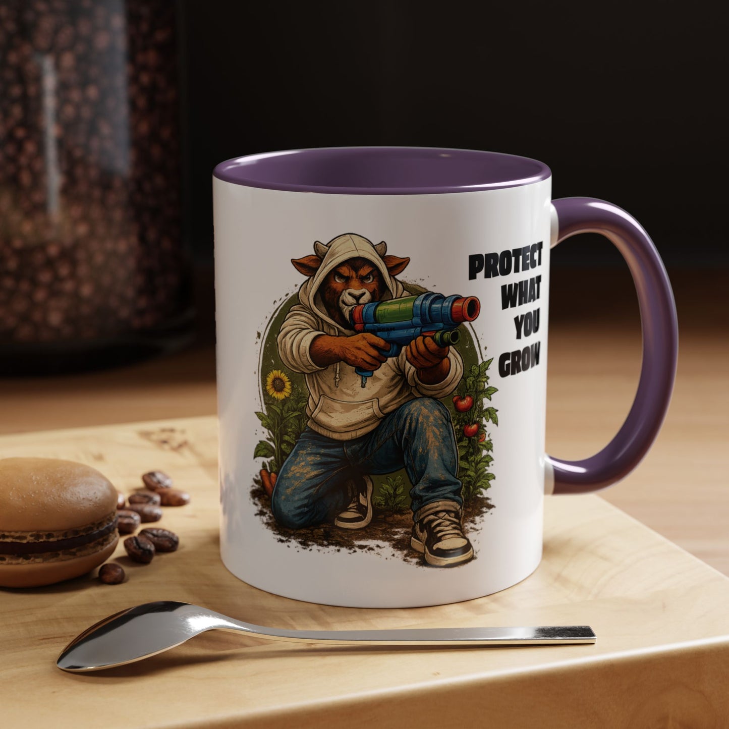 The Goat Protect What You Grow 11 oz Coffee Mug