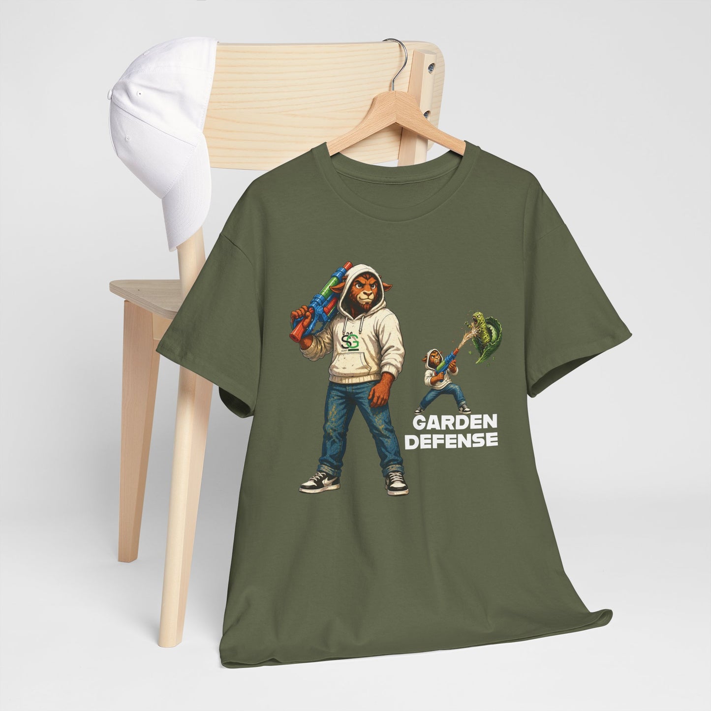 The Goat Garden Defense Tee