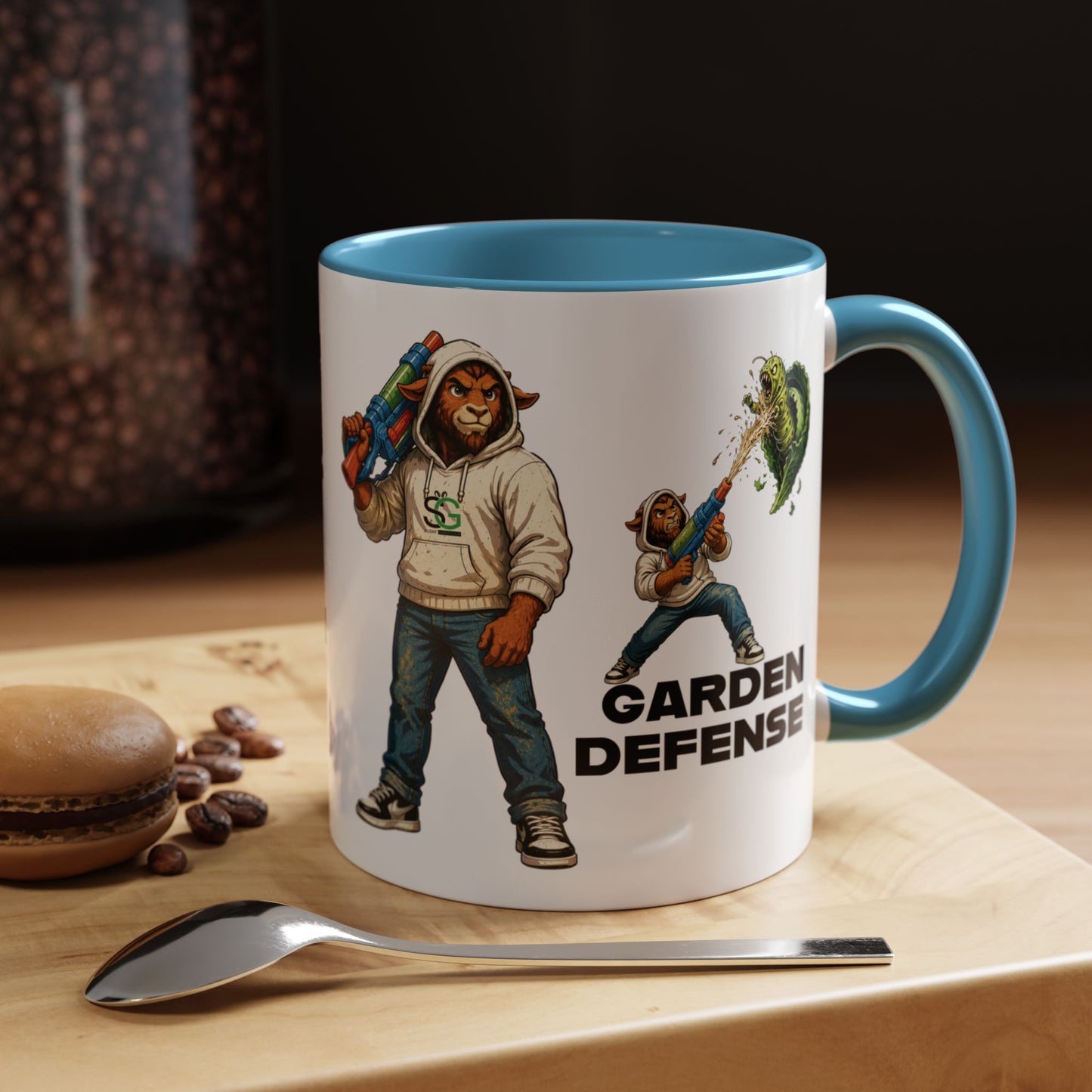 The Goat Garden Defense 11oz Coffee Mug