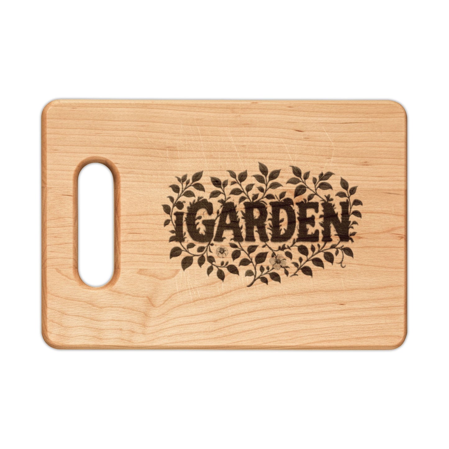 iGarden Engraved Wooden Cutting Board