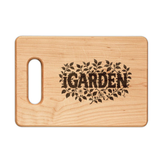 iGarden Engraved Wooden Cutting Board