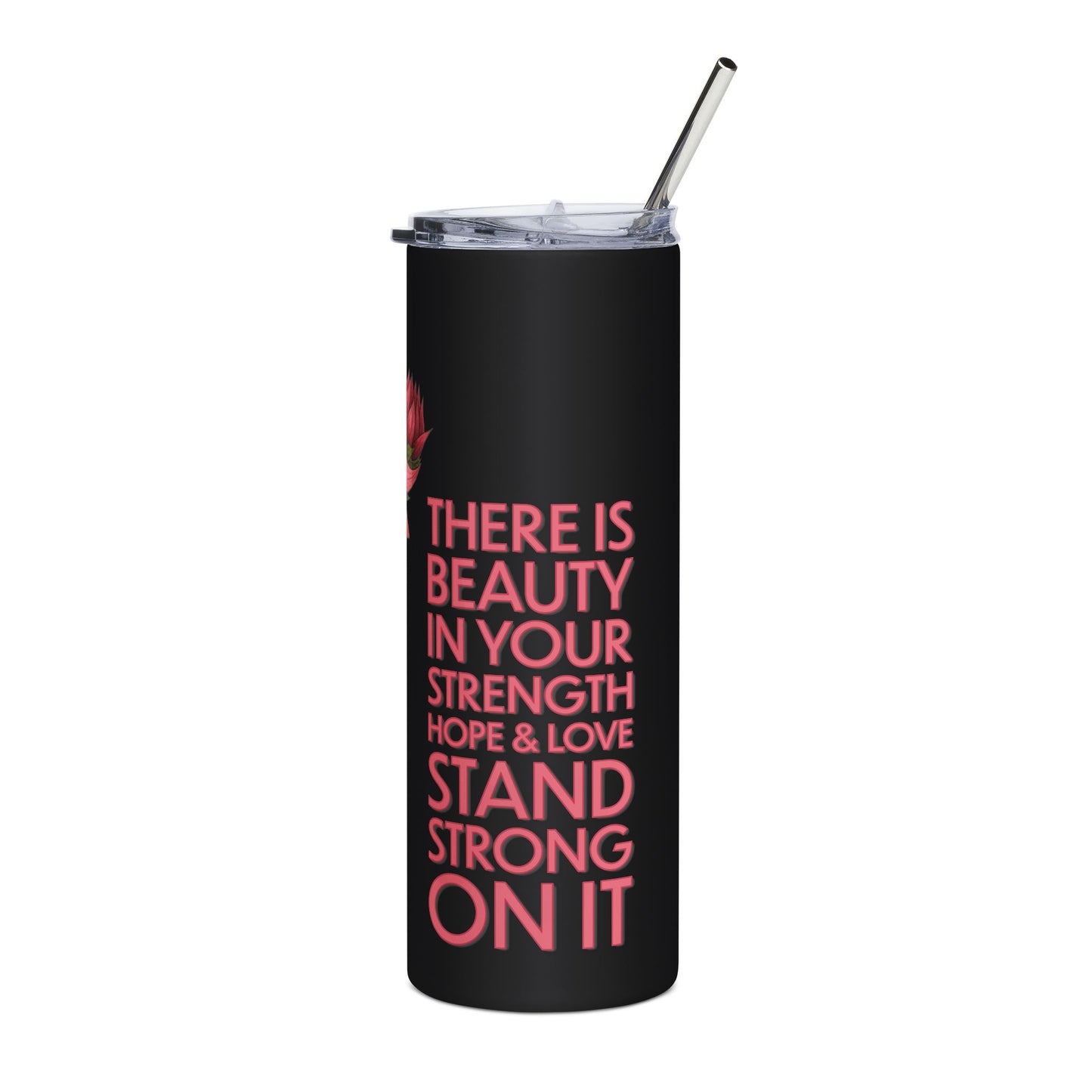 Sunflower Power: Stand Strong On It 20oz Tumbler