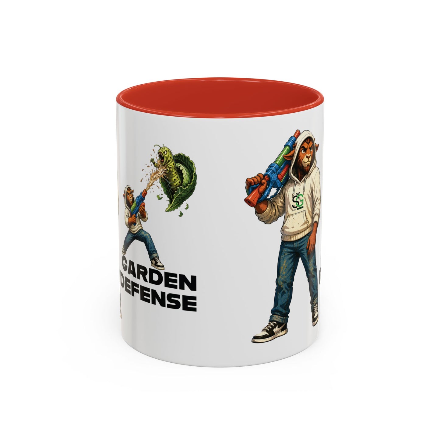 The Goat Garden Defense 11oz Coffee Mug