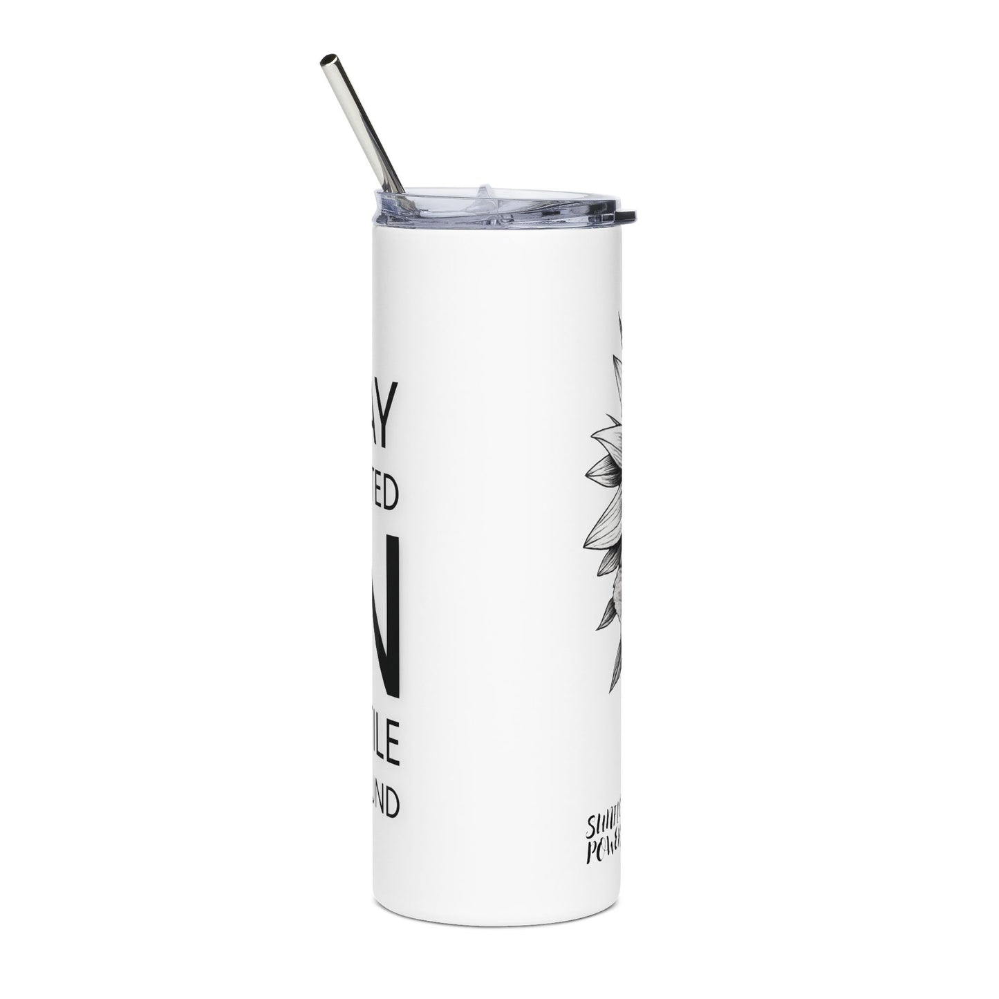 Sunflower Power: Stay Rooted 20oz Tumbler