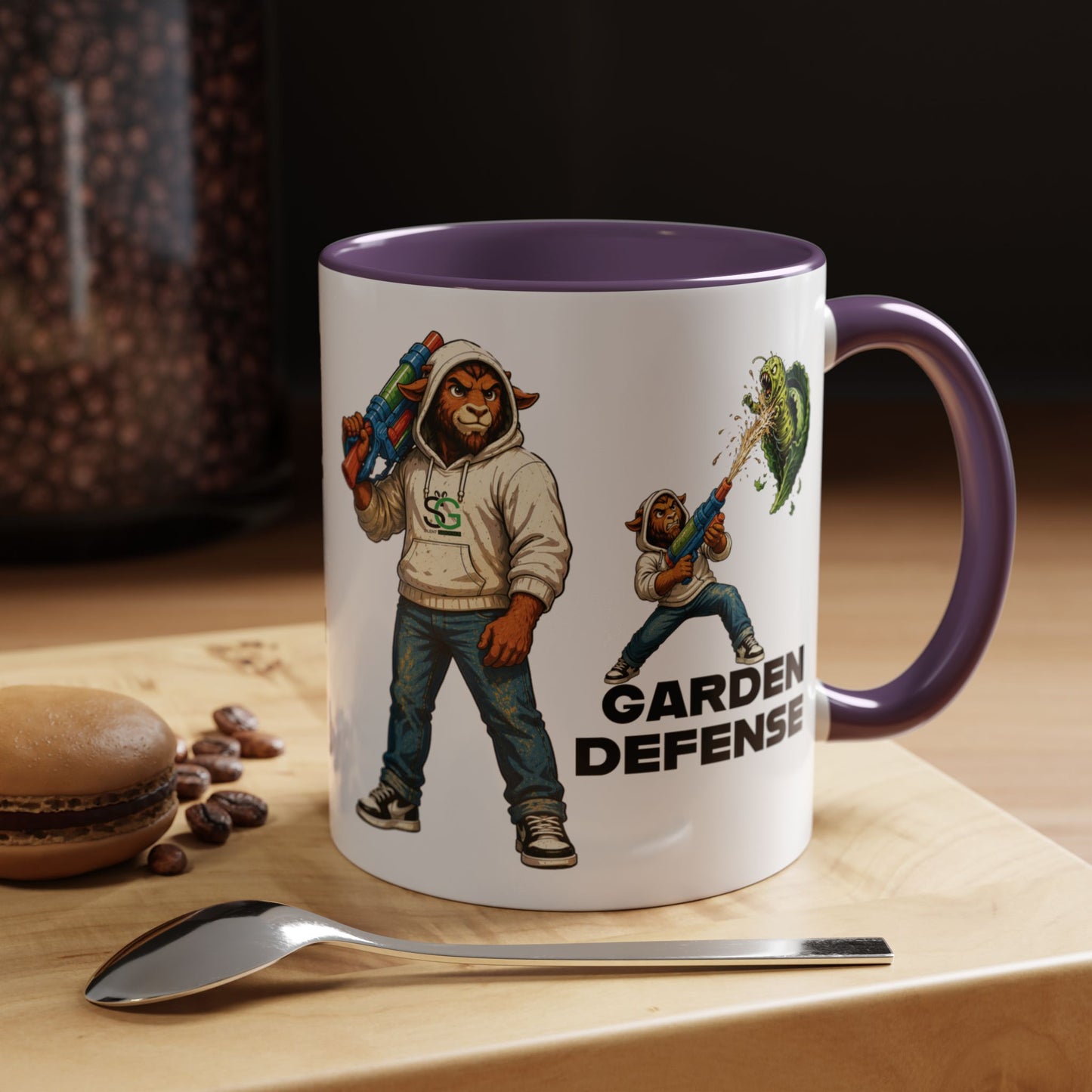 The Goat Garden Defense 11oz Coffee Mug