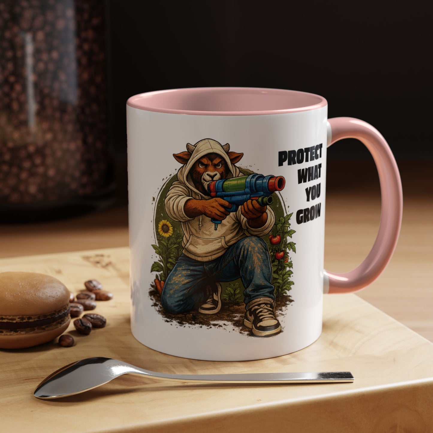 The Goat Protect What You Grow 11 oz Coffee Mug
