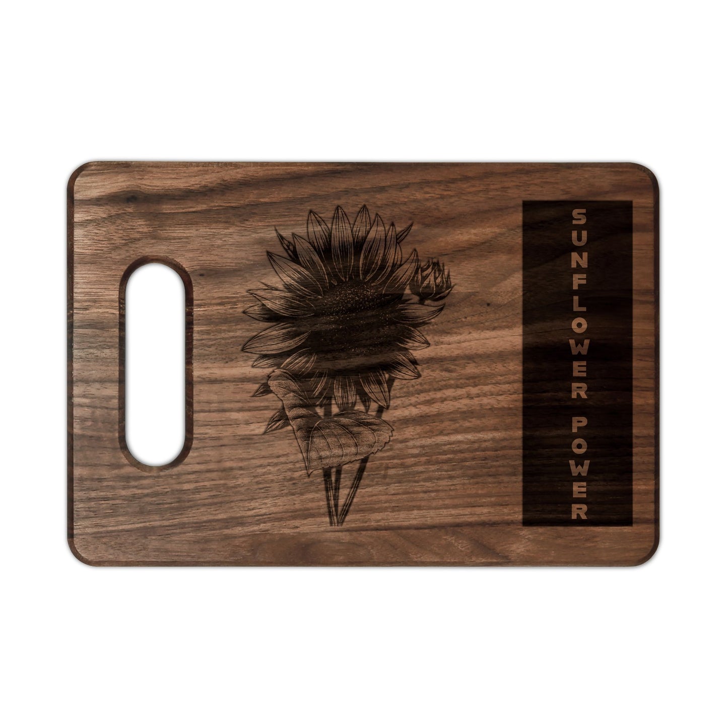 Sunflower Power Wooden Cutting Board