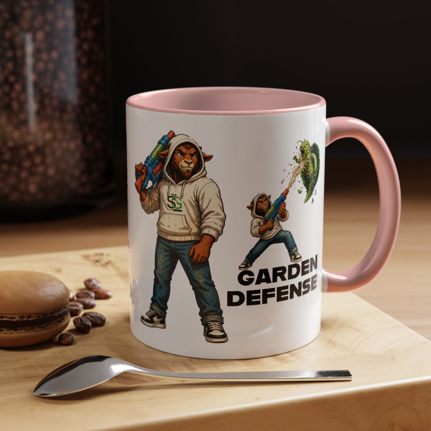 The Goat Garden Defense 11oz Coffee Mug