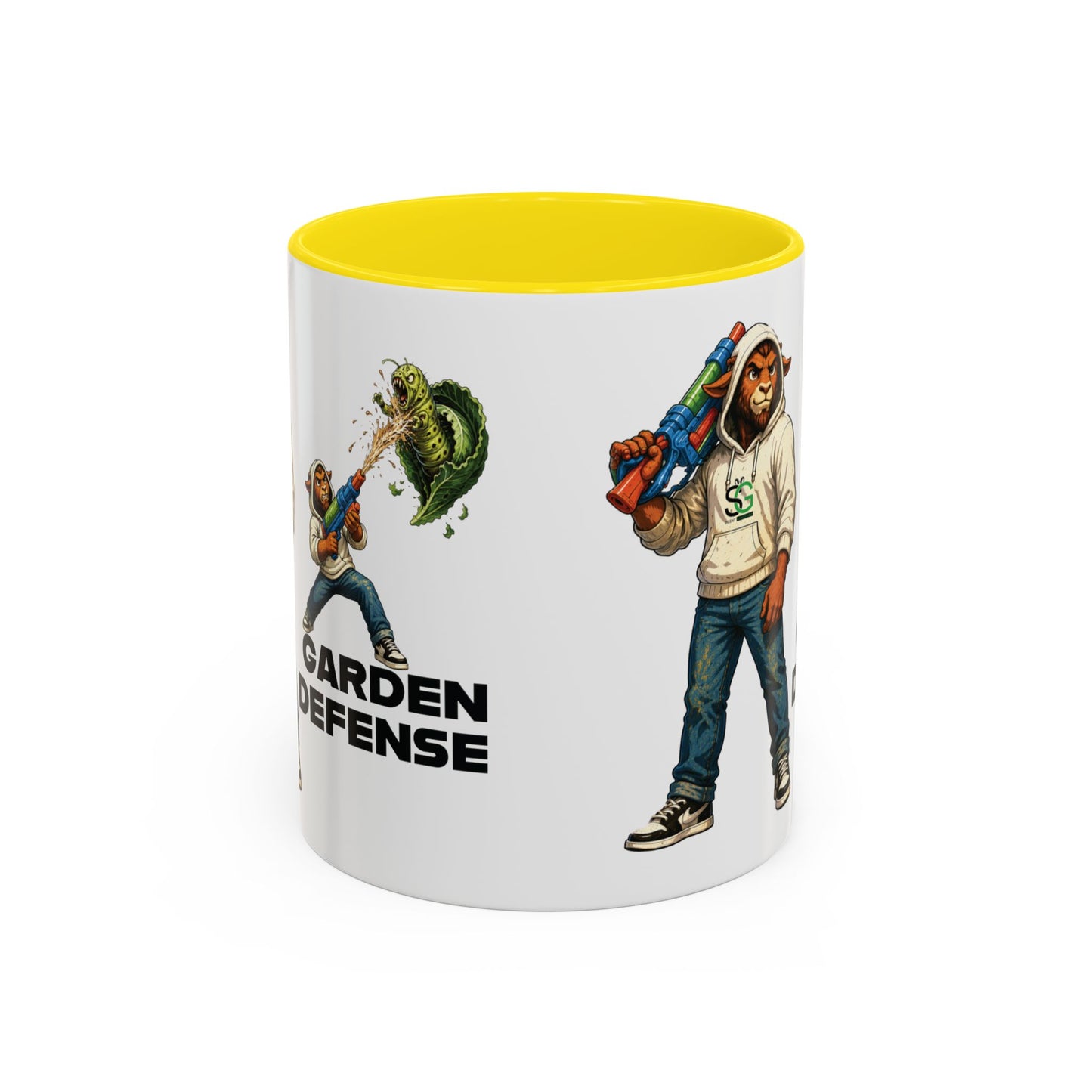 The Goat Garden Defense 11oz Coffee Mug