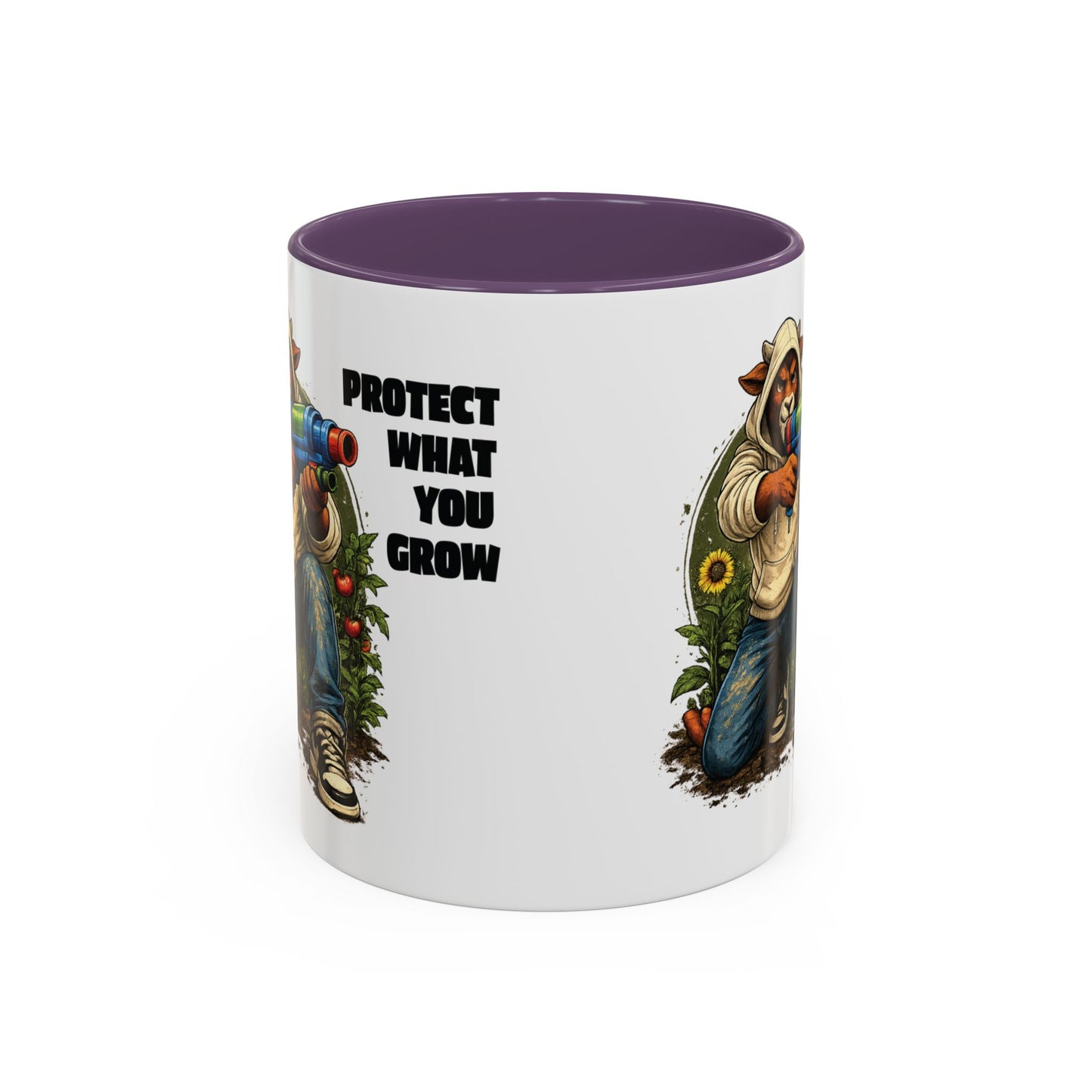The Goat Protect What You Grow 11 oz Coffee Mug