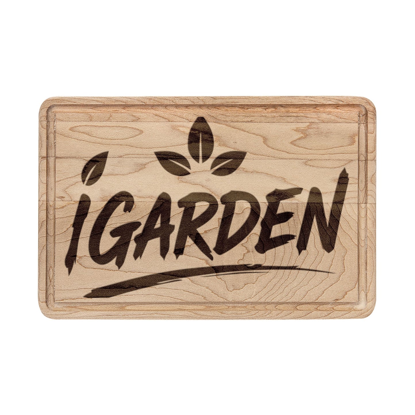 iGARDEN Engraved Wooden Cutting Board